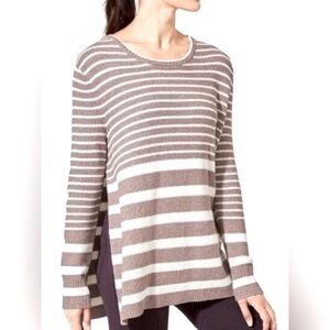 SOLD 🚨 Athleta Kennewick Stripe Merino Wool Sweater XS (oversized)